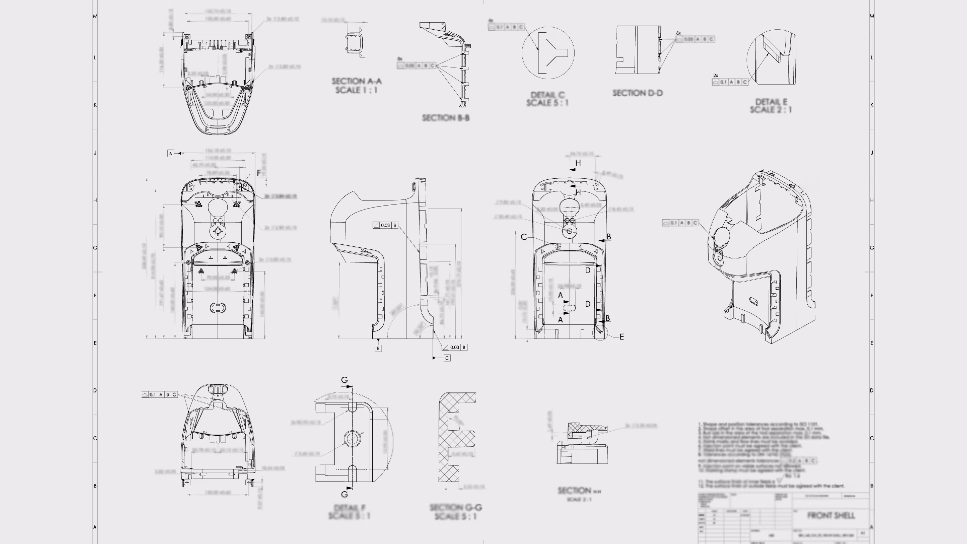 Technical Drawings, Bill of Materials