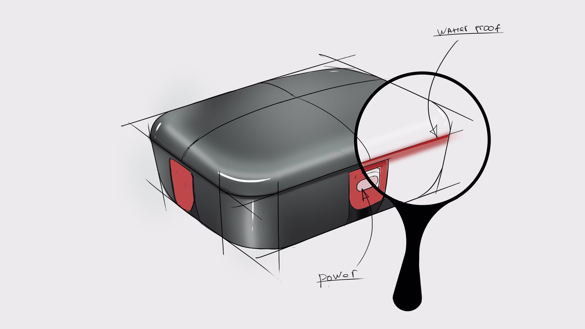 Industrial Design, Concept Brainstorm, and Sketch